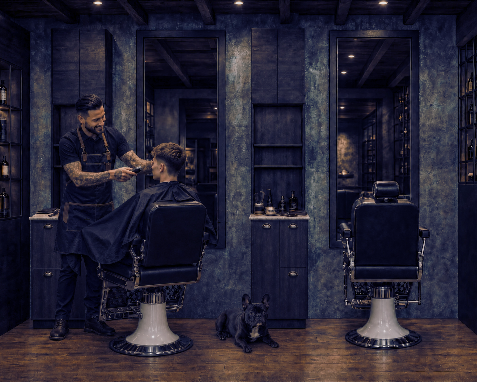 Diseño y remodelación de barbería – NANKU