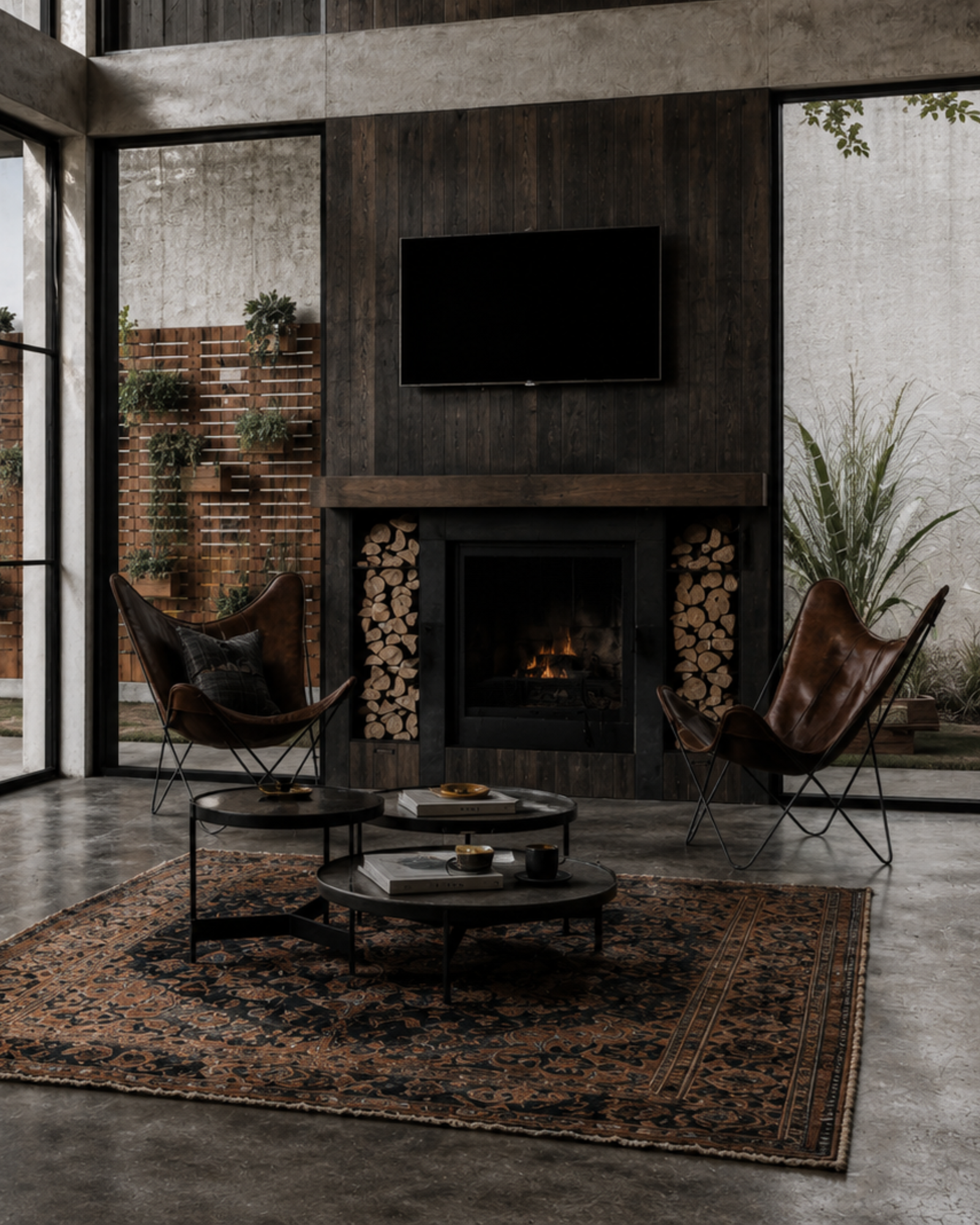 Doble altura y visuales abiertas en Casa Loft – NANKU