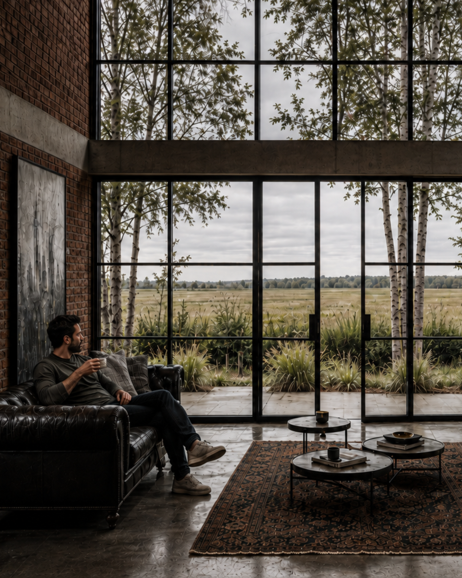 Materialidad industrial y espacios integrados en Casa Loft – NANKU